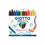 Crayones Cera Tri Giotto 12 Colores