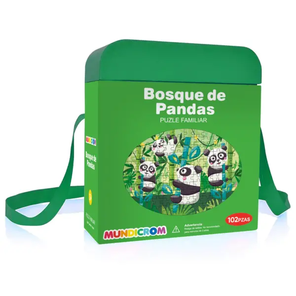 Puzle Bosque de Pandas 105 Piezas Mundicrom