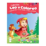 Leo y Coloreo Caperucita Roja, El Lobo Malvado y La Rana y la Princesa Mundicrom