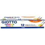 Tempera 12 Colores Giotto 15ml 33056