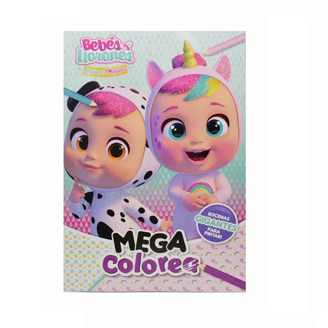 LLORONES_1.webp Libro Mega Colorea Bebes Llorones 5049 - Image 1
