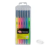 Set Destacadores Adix 6 Colores (008)