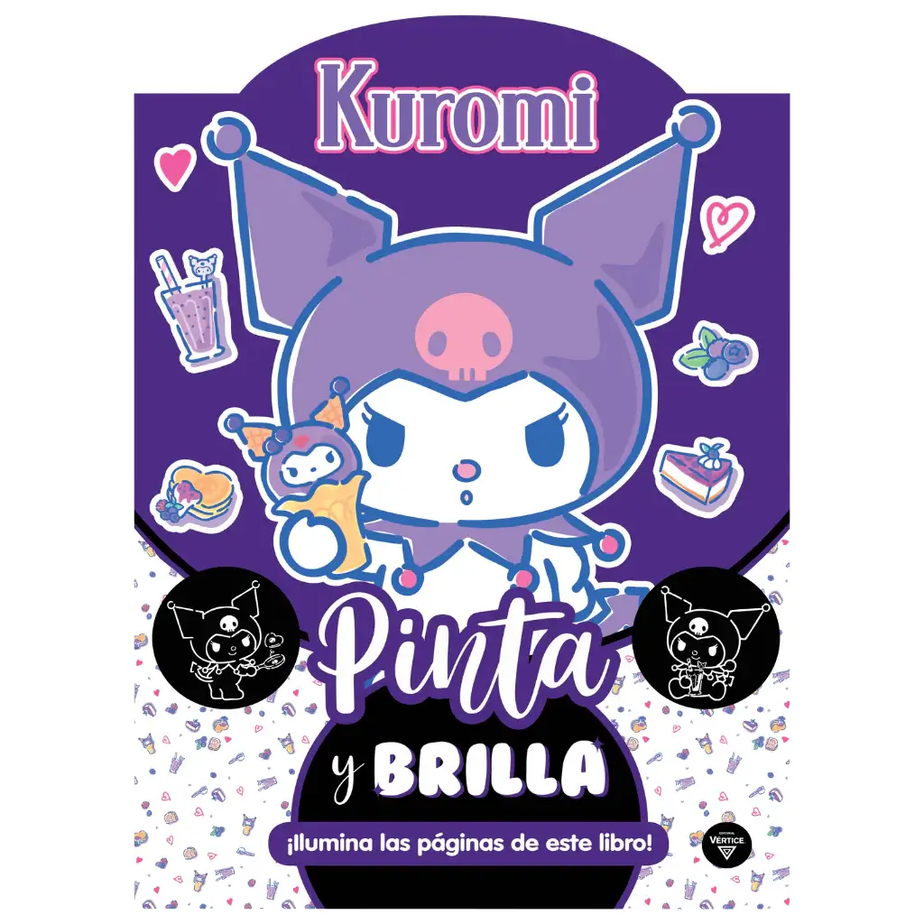 191285 Libro Pintar Kuromi 24pag. Troquelado - Image 1