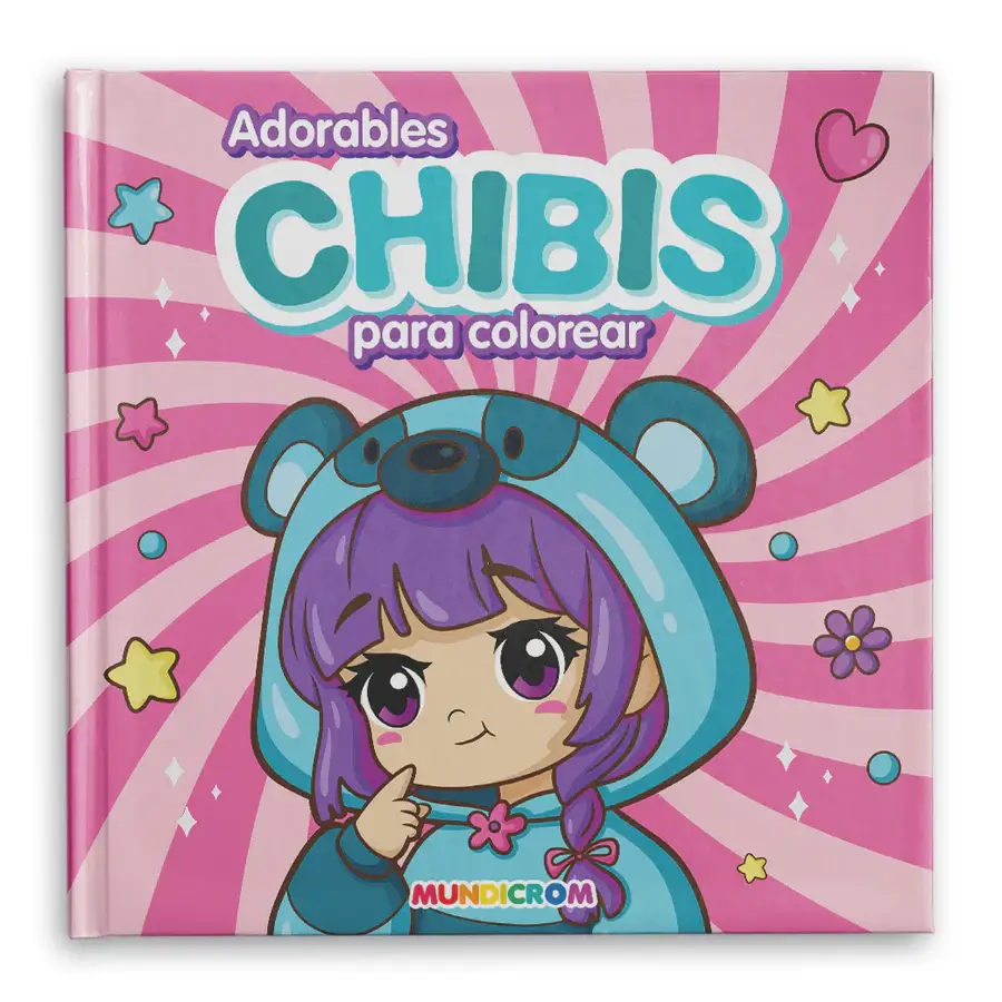 adolables chibis Libro Adorables Chibis para Colorear Mundicrom - Image 1
