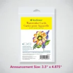 Watercolor Cards Strathmore 8,9x12.4cm. 300g/m2 6 Tarjetas + 6 Sobres