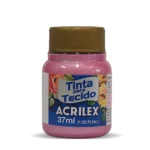 Pintura de Genero Metalizada Acrilex Rosa 37ml