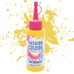 Pintura para Tela Fashion Colors Acuarela Silk Acrilex Amarillo Oro 60ml