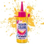 Pintura para Tela Fashion Colors Acuarela Silk Acrilex Amarillo Cadmio 60ml