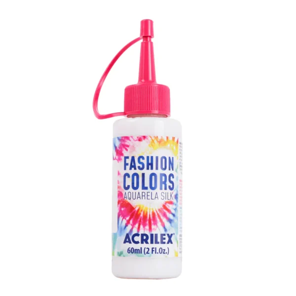 Pintura para Tela Fashion Colors Acuarela Silk Acrilex Incoloro 60ml
