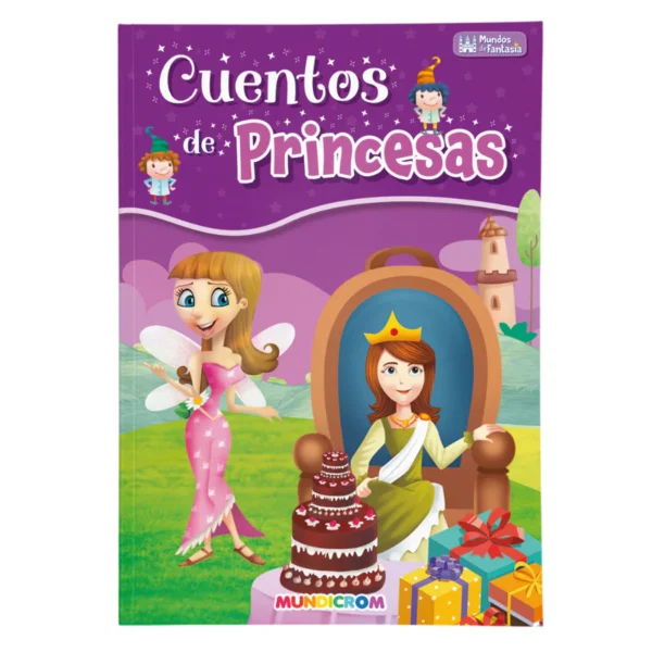 Libro Mundos de Fantasía Cuentos de Princesas Mundicrom