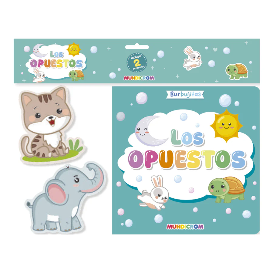 9789566427285 Libro de Baño Los Opuestos - Coleccion Burbujitas Mundicrom - Image 1
