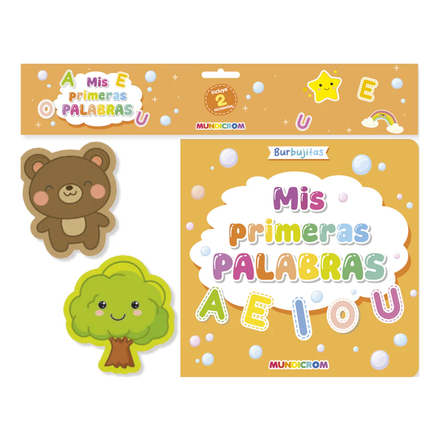 9789566427292 Libro de Baño Mis Primeras Palabras - Coleccion Burbujitas Mundicrom - Image 1