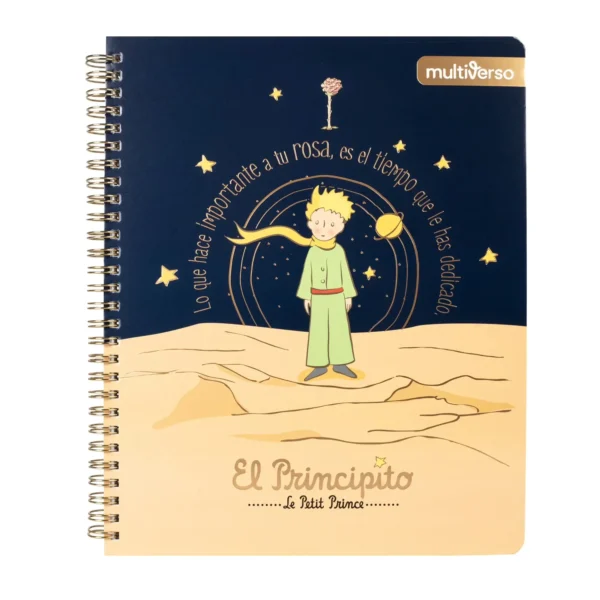Cuaderno Universitario El Principito 100hjs. 7mm. Multiverso