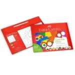 Bolson Goma Eva Glitter Faber-Castell 6 Pliegos de 24.8 x 34.6cm. 500008