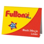 Block Dibujo Liceo 20 Hojas Fultons