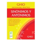 Diccionario Practico Ghio Sinónimos y Antónimos Sopena
