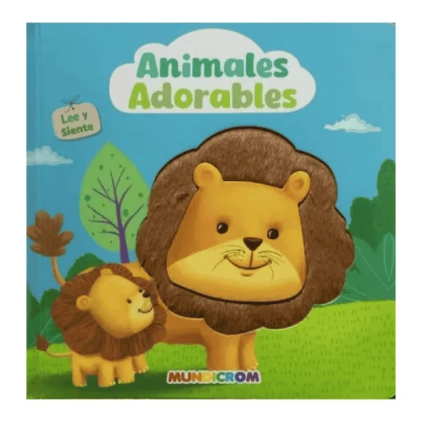 Libro con Textura Animales Adorables Colección Lee y Siente Mundicrom