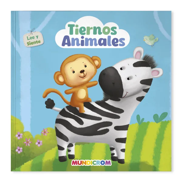 Libro con Textura Tiernos Animales Colección Lee y Siente Mundicrom